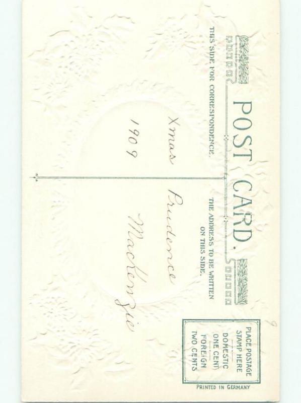 Divided-Back CHRISTMAS SCENE Great Postcard W9123