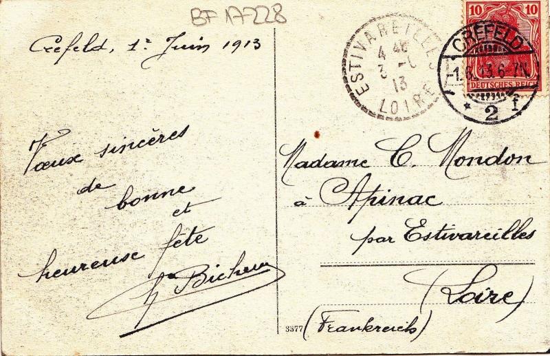 BF17228 partie aus dem tiergarten crefeld germany front/back image