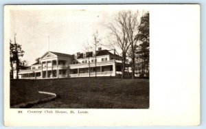 ST. LOUIS, Missouri MO ~ COUNTRY CLUB HOUSE ca 1910s  Postcard