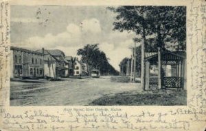 Main St. in East Corinth, Maine