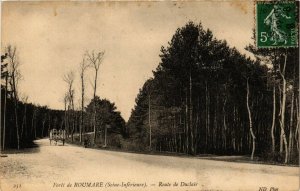 CPA Foret de ROUMARE - Route du DUCLAIRe (199756)