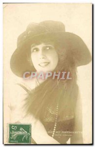 Postcard Modern Cinema Mistinguett