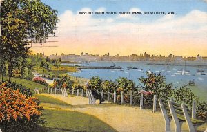 South Shore Park Skyline View Milwaukee WI 