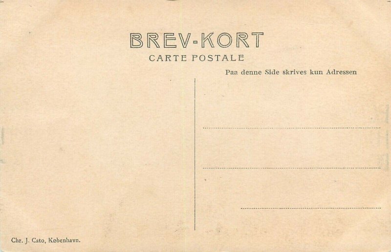 Lot of 6 postcards Children's Aid Day Denmark Child welfare days 1905-1908