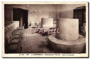 Old Postcard La Bourboule Spa Establishment room d & # 39inhalation
