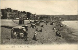 CPA MERS-les-BAINS La Plage et la Digue (18115)