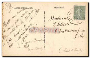 Old Postcard Niort Panorama Taken Towards Saint Hilaire du Donjon