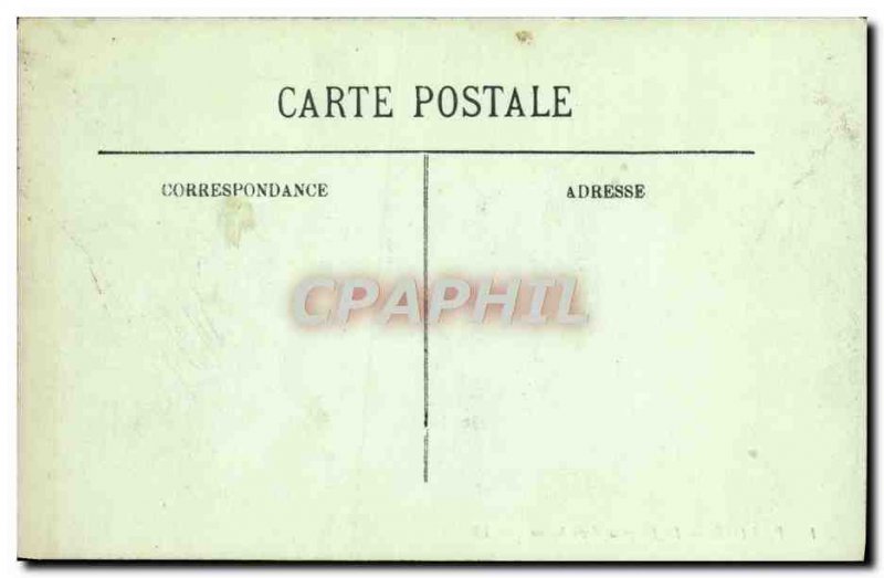 Old Postcard Parame The beach Rochebonne