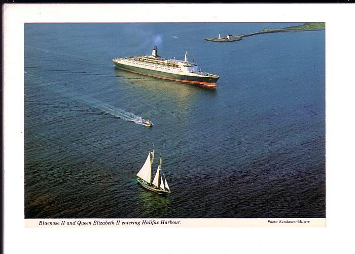 Bluenose II, Queen Elizabeth II  Halifax, Nova Scotia, Lighthouse