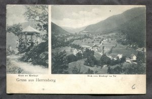 dc797 - Gruss aus HERRENBERG Germany 1912 Postcard