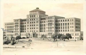 Autos Brook Hospital 1940s Fort San Houston Texas RPPC real photo postcard 10015