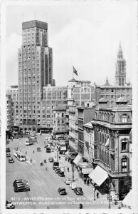 ANVERS ANTWERPEN BELGIUM-GRATTE CIEL et ROUR de la CATHEDRALE PHOTO POSTCARD