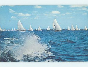 Chrome LONG ISLAND SAILBOAT RACING Long Island New York NY AG4663