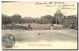 Old Postcard Versailles Vue Generale du Chateau