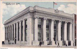 KANSAS CITY , Missouri , 1910s ; First National Bank