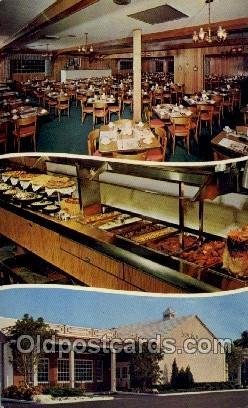 Sweden House Smorgasbord, Fort Lauderdale, FL USA Restaurant 1965 postal used...