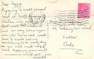 UK England Tuckton the riverside 1973 boat