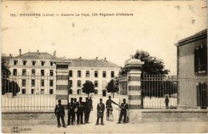 CPA Militaire - PITHIVIERS Caserne La Haye 131e Regiment (90155)