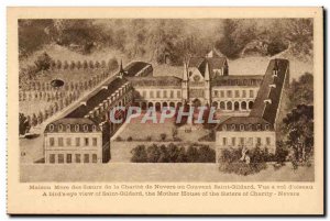 Postcard Old House mother of the sisters of charity of Nevers Convent of St. ...