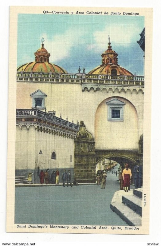 QUITO , Ecuador , 1930-40s ; Saint Domingo's Monastery