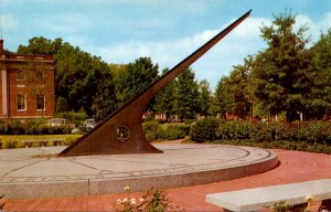 North Carolina Chapel Hill Morehead Planetarium Sun Dial Univeristy Of North ...