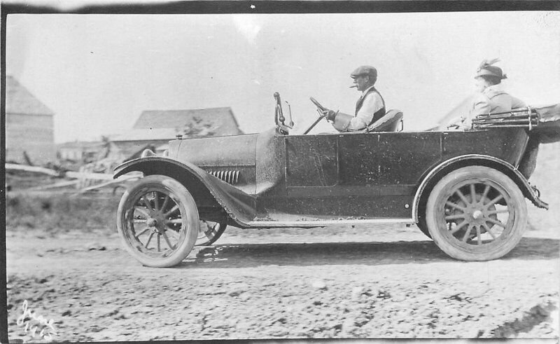 C-1910 Large Auto Proud Owner driver RPPC Photo Postcard 12885