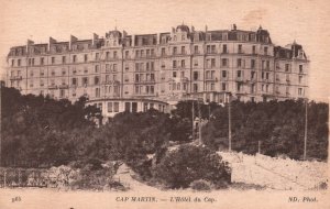 Vintage Postcard L'Hotel Du Cap Historic Site Cap Martin France