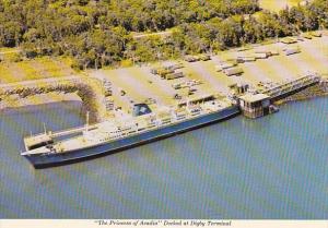 Canada Nova Scotia The Pricess Of Acadia Docked At Digby Terminal