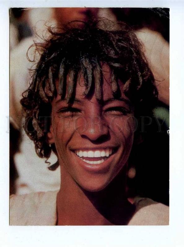 196048 Northwestern Ethiopia Beni Amer boy Old photo postcard