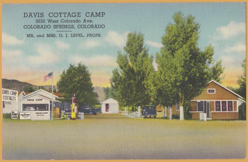 Colorado Springs, Colo., Davis Cottage Camp