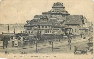 Postcard France Saint Malo le casino