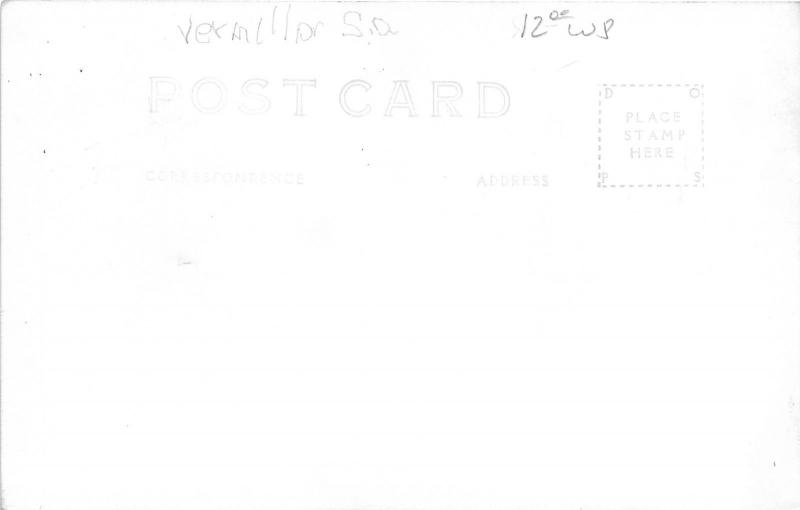Vermillion South Dakota~University of South Dakota~East Hall~1930s RPPC Postcard