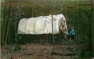 NH, Winnipesaukee, New Hampshire, Covered Wagon Camping Area, Dexter 97060B