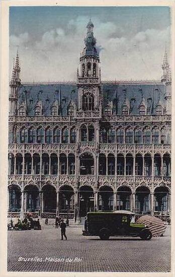 Belgium Bruxelles Maison du Roi Real Photo