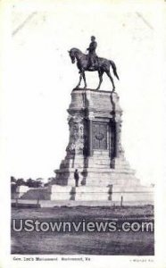 General Lees Monument - Richmond, Virginia