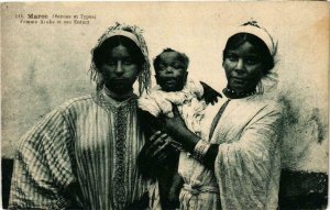 CPA AK Femme Arabe et son Enfant MAROC (825232)