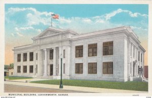 LEAVENWORTH, Kansas, 1910-20s; Municipal Building