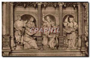 Old Postcard The Saints Of The Jesus De Solemes Recovery At Temple