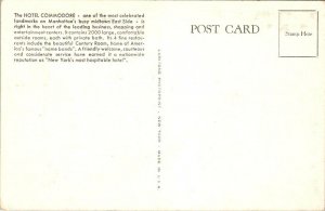 New York Postcard  - Hotel Commodore - New York City - NYC