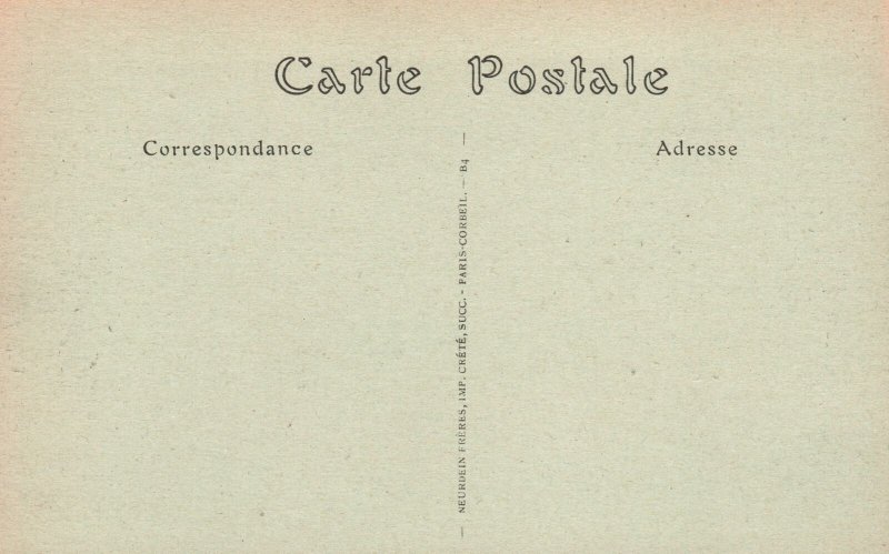 Vintage Postcard 1910's Champs-Elysees Ave. From Triumphal Arch Paris France FR