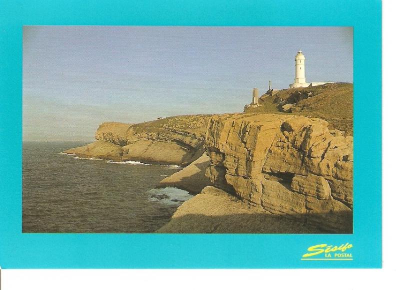 Postal 028876 : Cantabria, Santander. El faro y Cabo Mayor