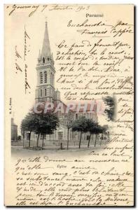 Postcard Old Church Parame