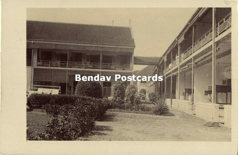 indonesia, JAVA SEMARANG, Hotel du Pavillon - Set of 11 RPPC Postcards (1890s)