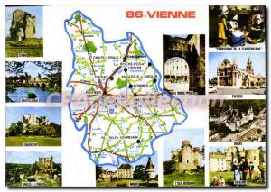 Postcard Modern Vienna Cenon Chauvigny Best Diss La Roche Posay Chatellerault...