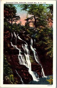 Postcard WATER SCENE Catskill New York NY AL4676