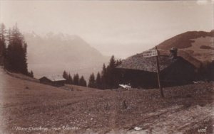 Switzerland Villars Chesieres Aux Ecovets Real Photo