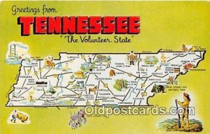 Greeting From Tennessee, USA Unused 