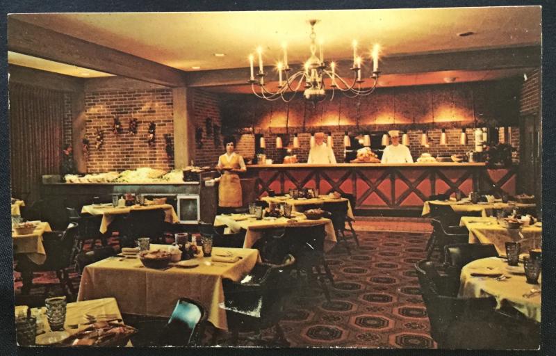 Postcard Unused Embers Restaurant @ Quality Court Motel Carlisle PA LB