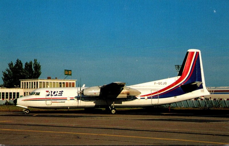 Air Charter Express FH-227B At Orly Airport Paris