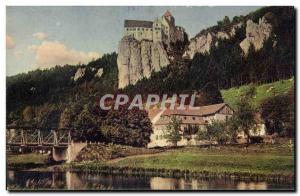 Old Postcard Schloss Prunn Altmuhlaal